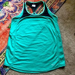 Nike Dri-Fit racerback athletic top with mesh